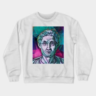 Anicius Manlius Severinus Boethius Portrait | Boethius Artwork 4 Crewneck Sweatshirt